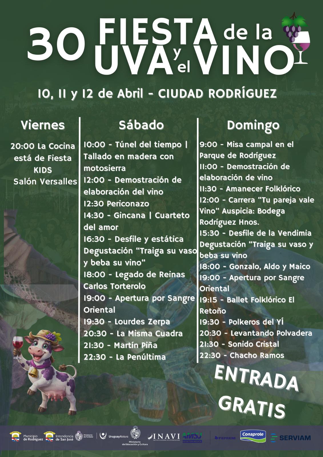 30 FIESTA DE LA UVA Y EL VINO