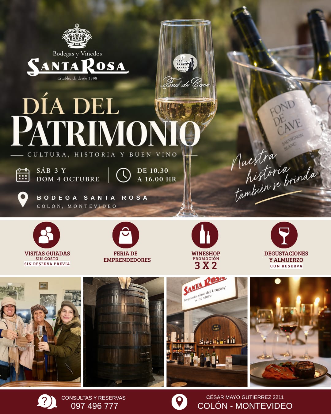 BODEGA SANTA ROSA - DIA DEL PATRIMONIO