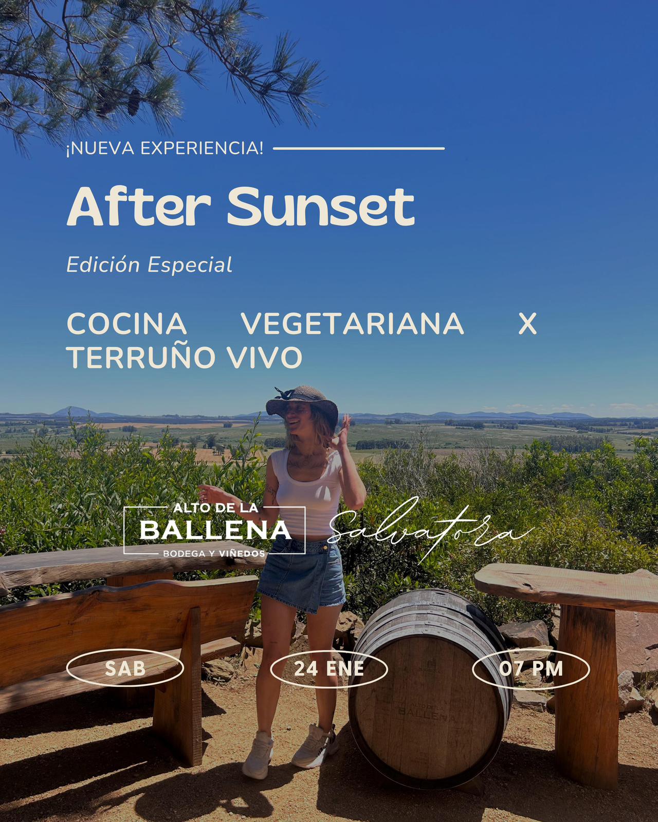 BODEGA ALTO DE LA BALLENA: AFTER SUNSET