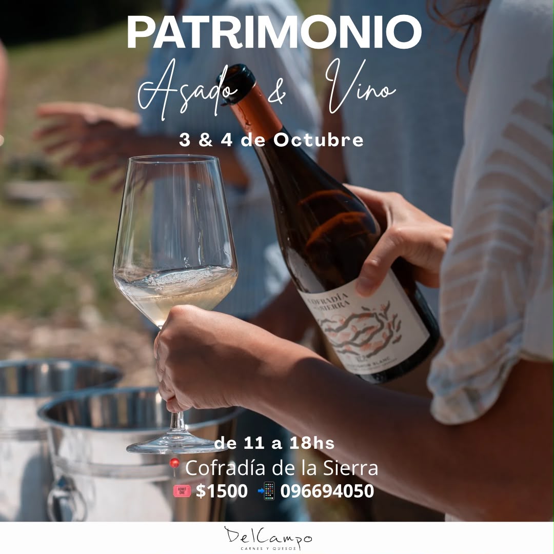 BODEGA COFRADIA DE LA SIERRA - PATRIMONIO, ASADO Y VINO