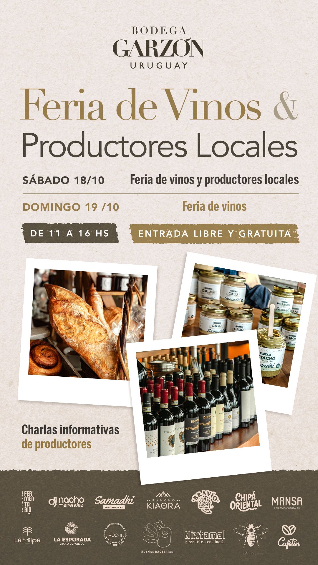 BODEGA GARZÓN: FIESTA DE VINOS & PRODUCTOS LOCALES