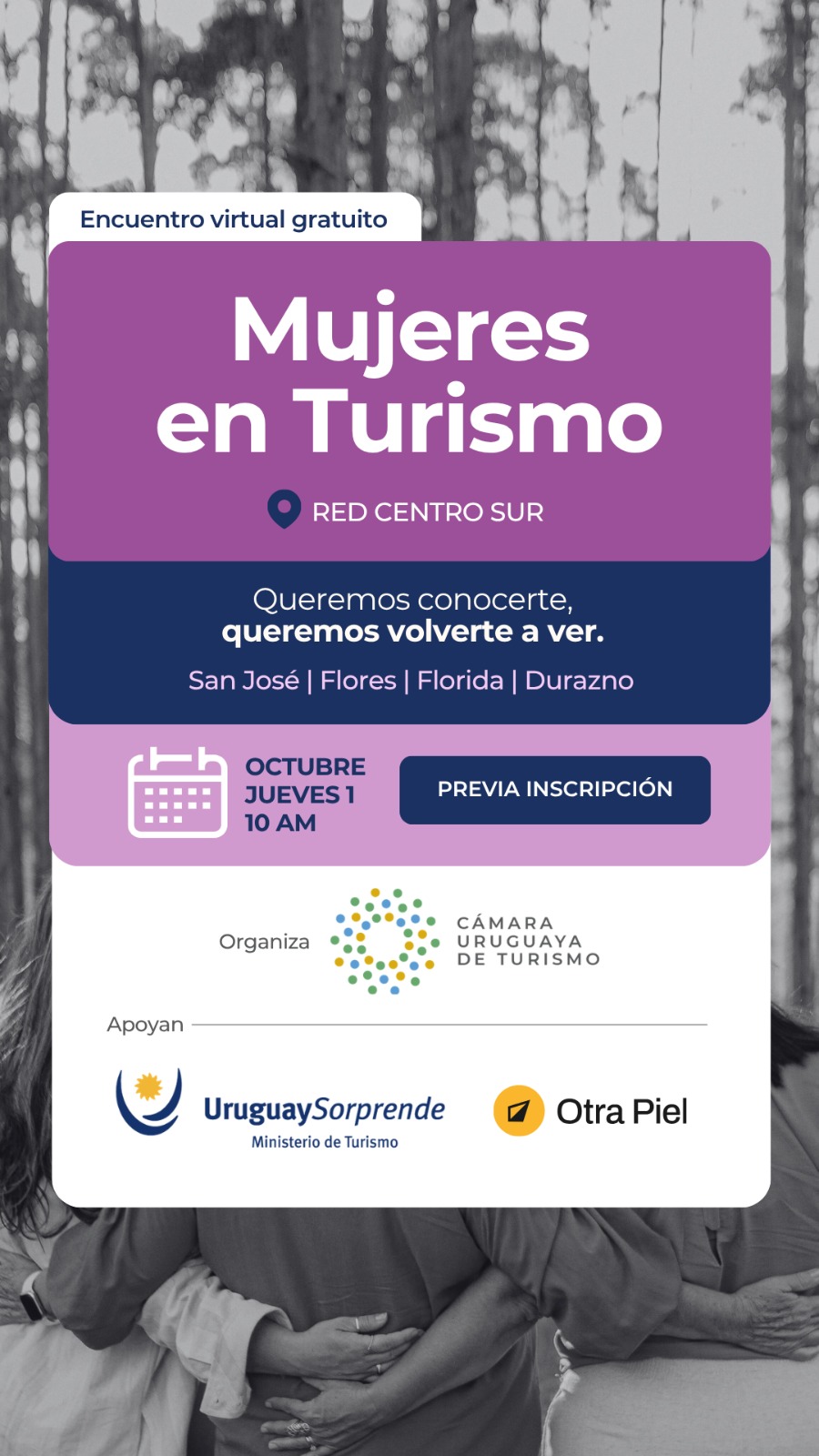MUJERES EN TURISMO - REGIÓN CENTRO SUR