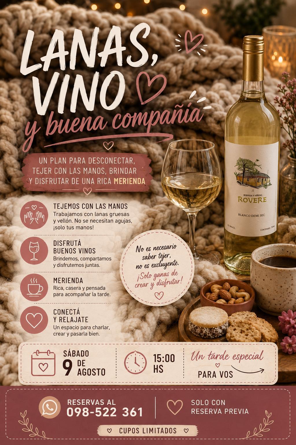 BODEGA ROVERE - LANAS,VINO Y BUENA COMPAÑIA