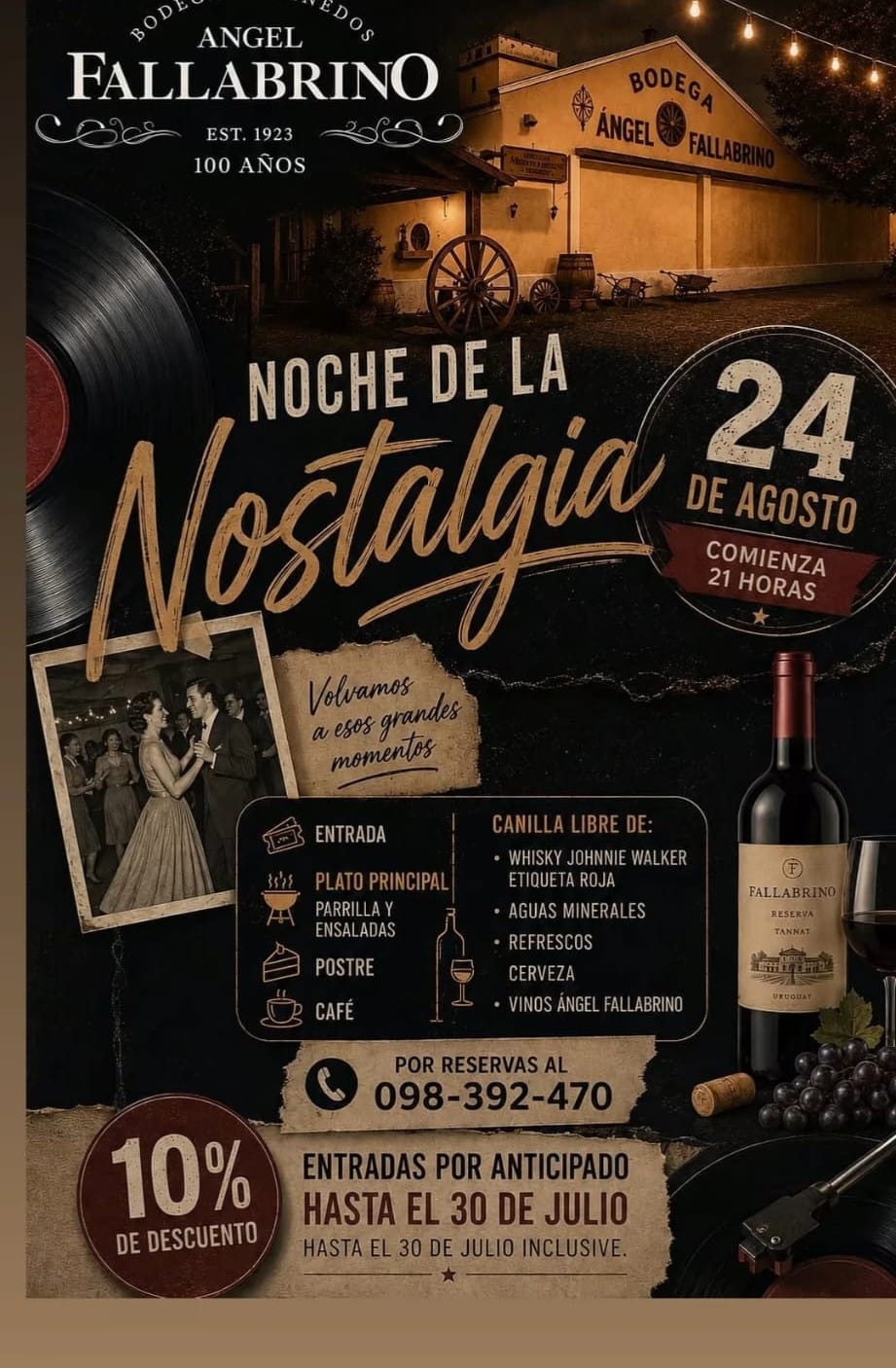 BODEGA ANGEL FALLABRINO - Noche de la nostalgia