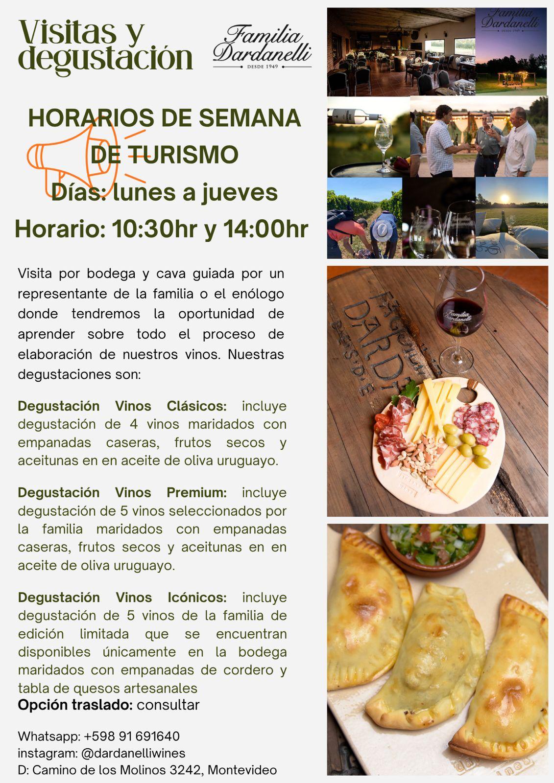 BODEGA FAMILIA DARDANELLI: VISITAS Y DEGUSTACIÓN