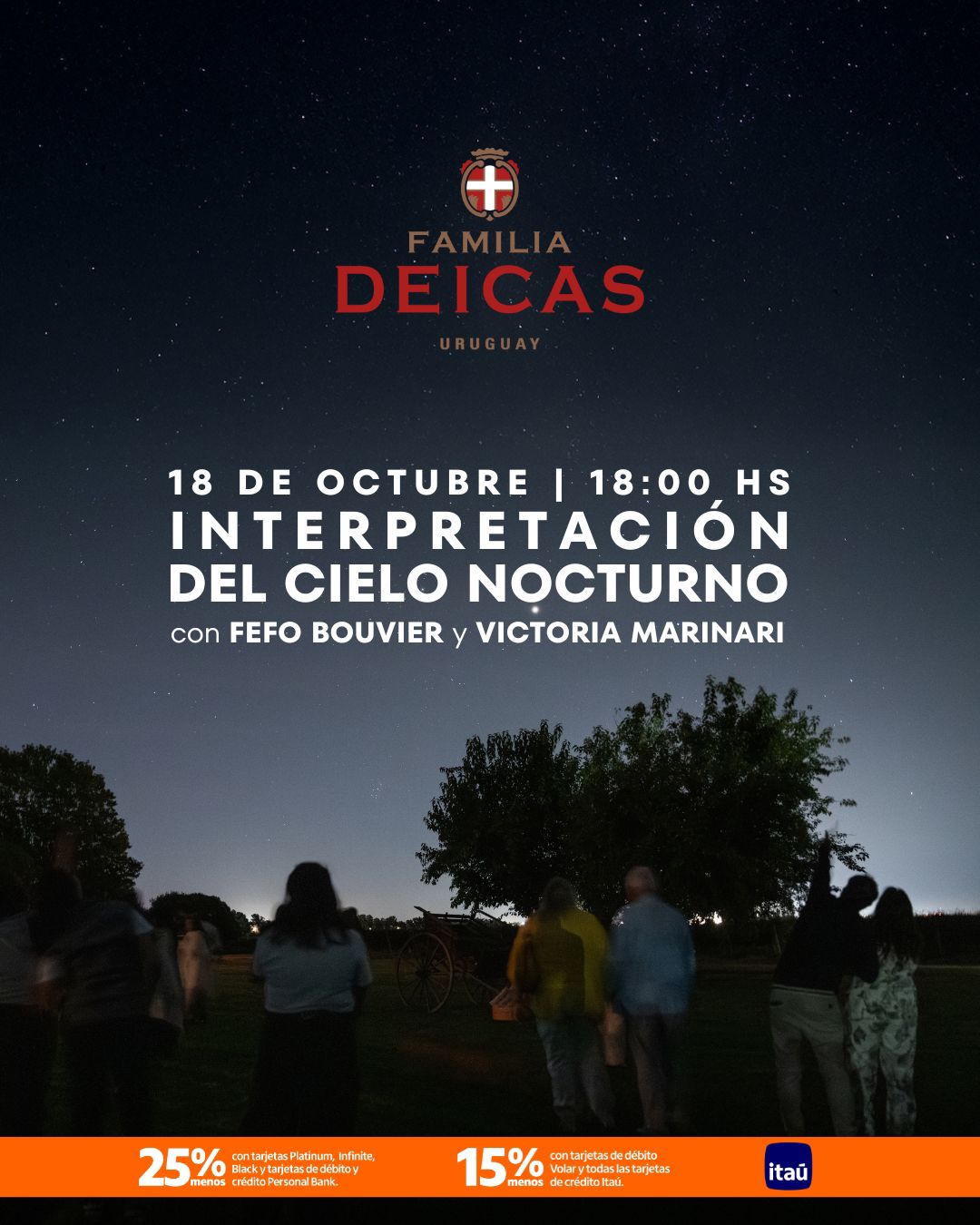 BODEGA FAMILIA DEICAS: INTERPRETACIÓN DEL CIELO NOCTURNO