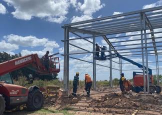 AVANZAN LAS OBRAS DE LA NUEVA SEDE DE INAVI